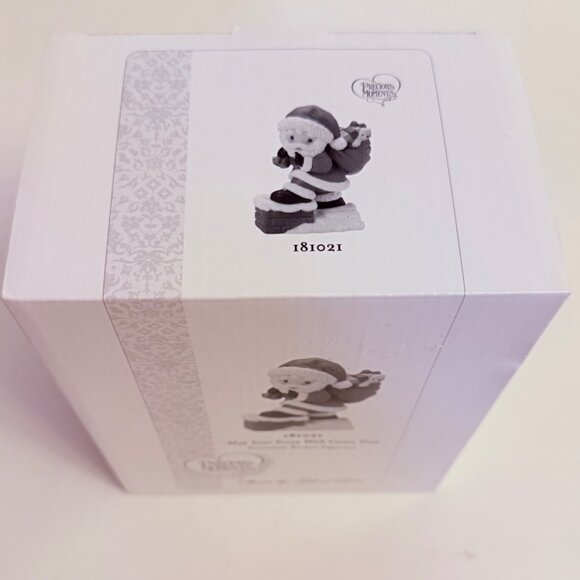 Precious Moments Christmas Santa Figurine May Your Every Wish Come True 181021 - Picture 6 of 11